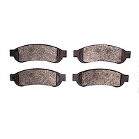 Semi-Metallic Brake Pads, 2010-2012 Ford/Lincoln/Mercury/Mazda, Position: Rear Right
