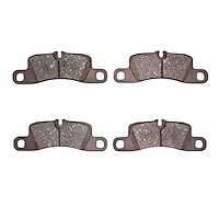 Semi-Metallic Brake Pads, 2009-2009 Audi/Porsche/Volkswagen, Position: Rear