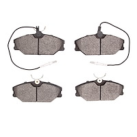 Semi-Metallic Brake Pads, 1999-2003 Renault, Position: Front
