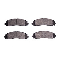 Semi-Metallic Brake Pads, Fits Select Ford/Lincoln/Mercury/Mazda, Position: Rear Right