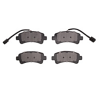 Semi-Metallic Brake Pads, 2014-2021 Mopar, Position: Rear