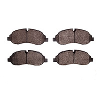 Semi-Metallic Brake Pads, Fits Select Ford/Lincoln/Mercury/Mazda, Position: Front