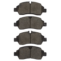 Semi-Metallic Brake Pads, 2015-2019 Ford/Lincoln/Mercury/Mazda, Position: Rear