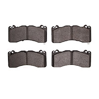 Semi-Metallic Brake Pads, Fits Select Ford/Lincoln/Mercury/Mazda, Position: Front