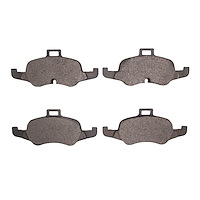 Semi-Metallic Brake Pads, 2016-2018 Audi/Porsche/Volkswagen, Position: Front