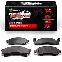 Performance Off-Road/Tow Brake Pads, 1972-1985 Fits Multiple Makes/Models, Position: Front