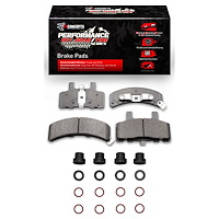 Performance Off-Road/Tow Brake Pads & Hardware Kit, 1988-2002 Fits Multiple Makes/Models, Position: Front