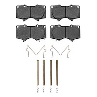 Performance Off-Road/Tow Brake Pads & Hardware Kit, Fits Select Fits Multiple Makes/Models, Position: Front