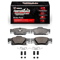 Performance Off-Road/Tow Brake Pads & Hardware Kit, Fits Select Mopar, Position: Rear