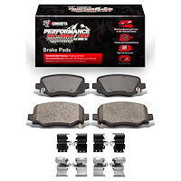 Performance Off-Road/Tow Brake Pads & Hardware Kit, Fits Select Mopar, Position: Rear
