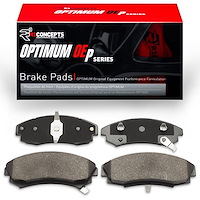Optimum OE Brake Pads, 1986-1992 GM, Position: Front