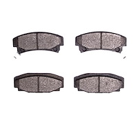 Optimum OE Brake Pads, 1986-1992 GM, Position: Rear