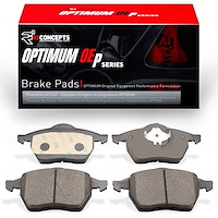 Optimum OE Brake Pads, 1992-2000 Audi/Porsche/Volkswagen, Position: Front
