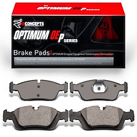 Optimum OE Brake Pads, 1991-2008 BMW, Position: Front
