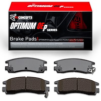 Optimum OE Brake Pads, 1995-2010 Fits Multiple Makes/Models, Position: Front & Rear