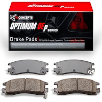 Optimum OE Brake Pads, 1994-2005 GM, Position: Rear