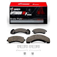 Optimum OE Brake Pads & Hardware Kit, 1973-2012 Fits Multiple Makes/Models, Position: Front & Rear
