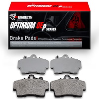 Optimum OE Brake Pads, 1997-2008 Audi/Porsche/Volkswagen, Position: Front