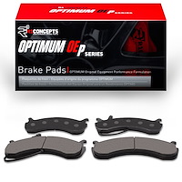 Optimum OE Brake Pads, Fits Select Ford/Lincoln/Mercury/Mazda, Position: Rear