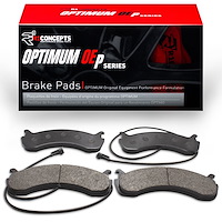 Optimum OE Brake Pads, Fits Select Ford/Lincoln/Mercury/Mazda, Position: Front