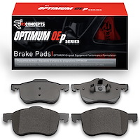 Optimum OE Brake Pads, 1999-2009 Volvo, Position: Front