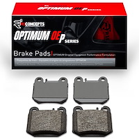 Optimum OE Brake Pads, 2000-2005 Mercedes-Benz, Position: Rear
