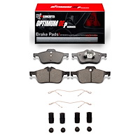 Optimum OE Brake Pads & Hardware Kit, 2002-2008 Mini, Position: Front