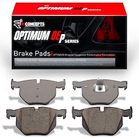 Optimum OE Brake Pads, 2008-2019 BMW, Position: Rear
