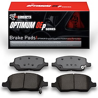 Optimum OE Brake Pads, 2005-2015 GM, Position: Rear