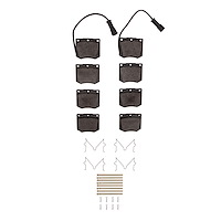 Optimum OE Brake Pads & Hardware Kit, 1989-2003 Fits Multiple Makes/Models, Position: Front