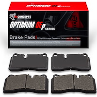 Optimum OE Brake Pads, 2008-2021 Audi/Porsche/Volkswagen, Position: Rear