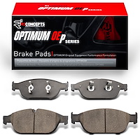 Optimum OE Brake Pads, 2012-2014 Audi/Porsche/Volkswagen, Position: Front