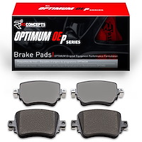 Optimum OE Brake Pads, Fits Select Audi/Porsche/Volkswagen, Position: Rear