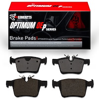 Optimum OE Brake Pads, Fits Select Fits Multiple Makes/Models, Position: Rear