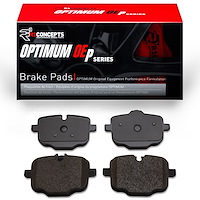 Optimum OE Brake Pads, Fits Select BMW, Position: Rear