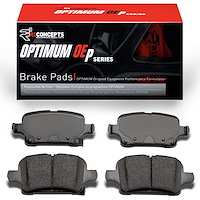 Optimum OE Brake Pads, Fits Select GM, Position: Rear