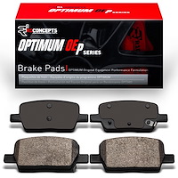 Optimum OE Brake Pads, Fits Select GM, Position: Rear