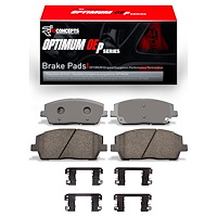 Optimum OE Brake Pads & Hardware Kit, Fits Select Kia/Hyundai/Genesis, Position: Front