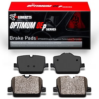 Optimum OE Brake Pads, Fits Select Fits Multiple Makes/Models, Position: Rear
