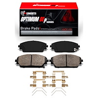 Optimum OE Brake Pads & Hardware Kit, Fits Select Ford/Lincoln/Mercury/Mazda, Position: Front