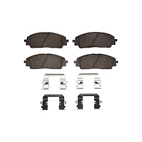 Optimum OE Brake Pads & Hardware Kit, Fits Select Kia/Hyundai/Genesis, Position: Front