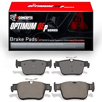 Optimum OE Brake Pads, Fits Select Audi/Porsche/Volkswagen, Position: Rear