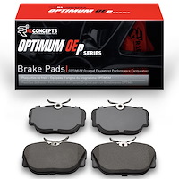 Optimum OE Brake Pads, 1983-2004 Fits Multiple Makes/Models, Position: Front & Rear