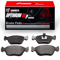 Optimum OE Brake Pads, 1998-2004 Volvo, Position: Front