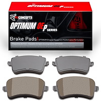 Optimum OE Brake Pads, 2012-2017 Audi/Porsche/Volkswagen, Position: Rear
