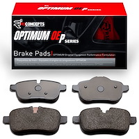 Optimum OE Brake Pads, 2011-2016 BMW, Position: Rear
