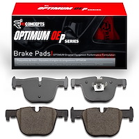 Optimum OE Brake Pads, 2012-2020 BMW, Position: Rear