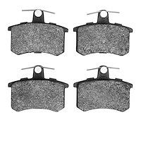 Euro Ceramic Brake Pads, 1980-2001 Fits Multiple Makes/Models, Position: Rear