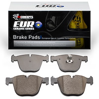 Euro Ceramic Brake Pads, 2010-2019 BMW, Position: Rear