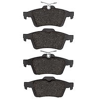 Euro Ceramic Brake Pads, Fits Select Fits Multiple Makes/Models, Position: Rear